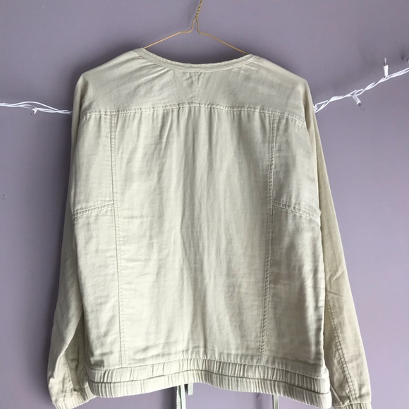 Off-White Linen Jacket - Picture 3 of 3